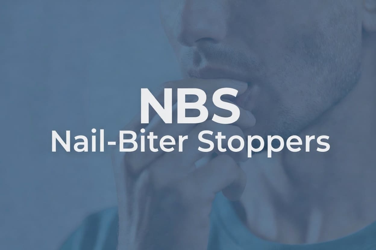 NBS Nail-Biter Stoppers logo