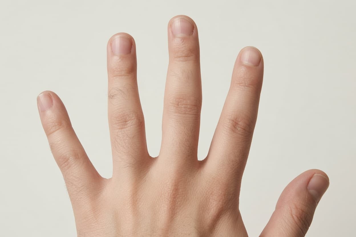 Healed nails after one month using NBS™
